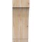 Ekena Millwork 5 1/2"W x 6"D x 14"H Imperial Smooth Knee Brace, Douglas Fir BRC06X06X14IMP00SDF - alternate 4